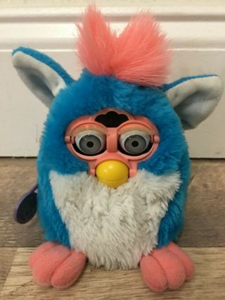 1999 Tiger Electronics FURBY BABIES Turquoise and Pink 70 - 940 Collectible 4
