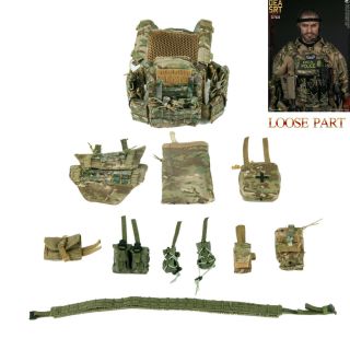 Damtoys 78063 1/6 Dea Srt Special Response Team Agent El Paso Tactical Vest Set
