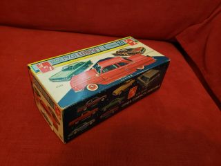 Vintage Amt 1961 Corvair Monza Model Car Kit - Partially Built - Not All Parts