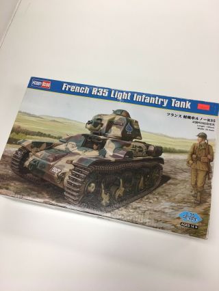1/35 Hobby Boss French R35 Light Infantry Tank Model Kit