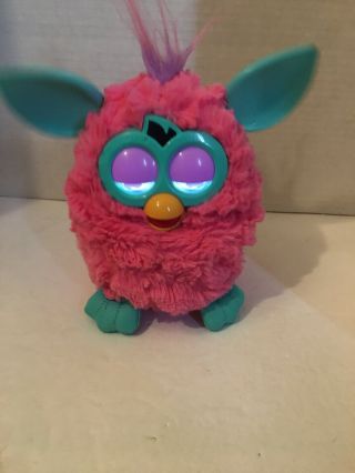 Furby Boom 2012 Hasbro Cotton Candy Pink Teal Blue Interactive Toy 4
