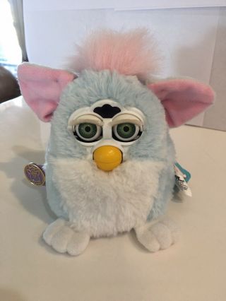 Furby Baby Blue And Pink And Adorable