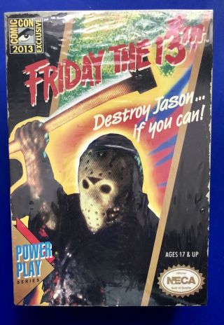 Neca Friday The 13th Nes Jason Voorhees Sdcc 2013 Glow In The Dark Power Play