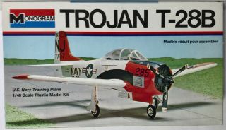 Vintage Monogram Trojan T - 28b Model Kit 5100 1/48 Scale