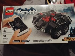 Lego Dc Comics Heroes App - Controlled Batmobile (76112)