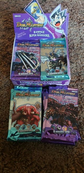 Duel Masters Boosters Dm - 01 And Dm - 03