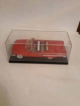 Franklin 1960 Chevrolet Impala Convertible Red 1/24 Scale Diecast Model Car 7
