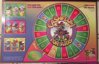 Cashflow For Kids Board Game Rich Dad Poor Dad Complete Never Played 6