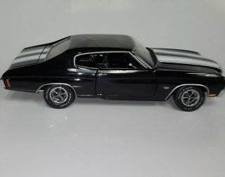 Franklin 1970 Black Le Chevrolet Chevelle Ss 1123 Of 9500 Produced