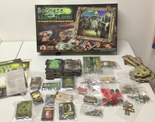 Secrets Of The Lost Tomb (board Game,  First Edition) Everything Epic Complete