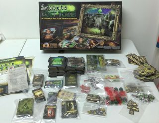 Secrets Of The Lost Tomb (Board Game,  First Edition) Everything Epic COMPLETE 2