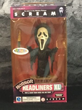 Horror Headliners Xl Scream Ghost Face Exclusive Spencers Figurine Universal