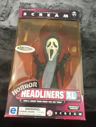 Horror Headliners XL SCREAM GHOST FACE Exclusive Spencers Figurine Universal 8