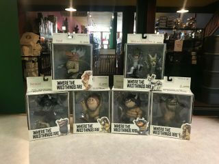2000 Mcfarlane Toys Where The Wild Things Are Complete Set Of 6 Nib