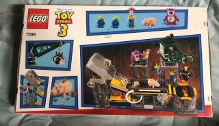 Lego Trash Compactor Escape (7596) MISB Toy story 3 Hamm,  Lotso,  Woody,  & Aliens 2
