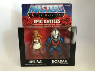 Super7 He - Man Motu Filmation She - Ra Hordak Epic Battles 2 - Pack Exclusive 7
