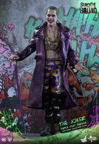 Hot Toys Suicide Squad - The Joker Purple Coat Mms 382 1/6 Scale