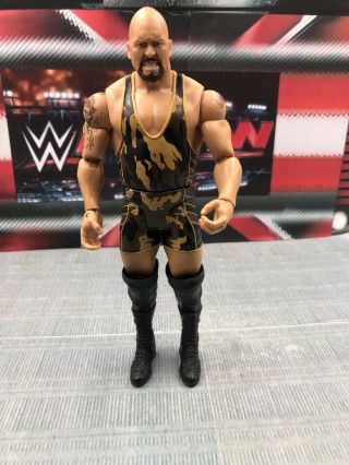 Wwe Mattel Basic Wrestler Tribute To The Troops Camo Big Show Series Wwf