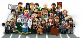 Lego Harry Potter Minifigures 71022 Complete Set Of 22 W/ Minifigure Frame