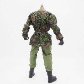 1/6 Scale Uniforms Outfits Coveralls WW2 Suit Jacket Pants for Action Figures 2