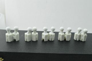 5 Pair 1:6 Scale Toy Accessory Heighten Feet Connector F 12 " Male Figure Body K
