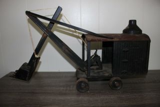 Antique Steelcraft Marion Steam Shovel Pressed Steel Toy All