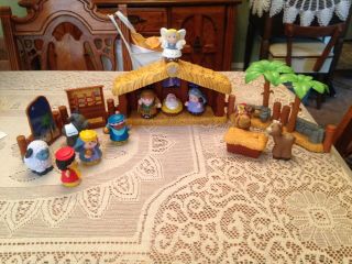 Fisher Price Little People Christmas Story Nativity Set