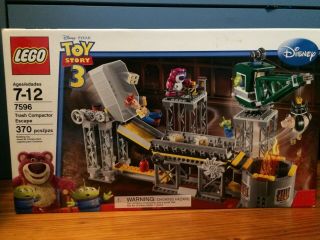 Lego Toy Story 3 Trash Compactor Escape (7596) Discontinued