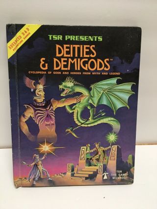 Tsr Advanced Dungeons And Dragons Deities And Demigods 2013 (128 Pages)