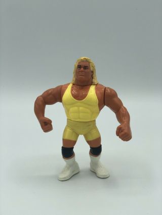 1992 Wwf Hasbro Series 3 Mr Perfect Wrestling Figure Yellow Trunks