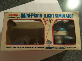 Vintage Bachmann Mini Planes WWI collector set & flight simulator 6