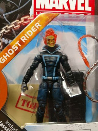 Marvel Universe 3.  75 GHOST RIDER Figure Carded 2