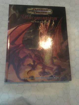 Draconomicon The Book Of Dragons Dungeons And Dragons