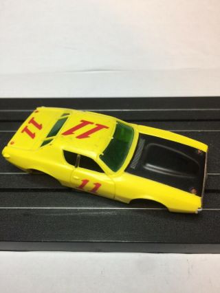 Aurora Afx Slot Car: Dodge Charger Stock Car 11 Body Only
