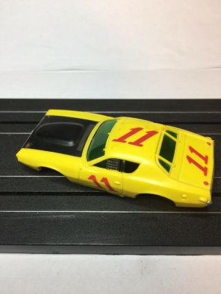 Aurora AFX slot car: Dodge Charger Stock Car 11 Body Only 3