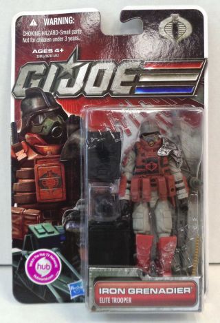 G.  I.  Joe: Iron Grenadier Action Figure (2011) Hasbro