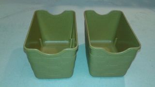 2 - Step 2 Lifestyle Play Kitchen Brown Basket Replacement Bins