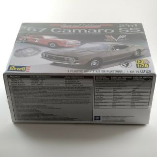 Revell 1/25 ' 67 Camaro SS 2 ' n 1 Special Edition Model Kit Factory 3