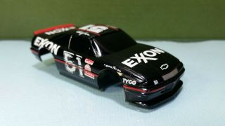 Tyco Slot Car Nascar Exxon 51 Ho Scale Hp - 7 Chassis Fit Chassis