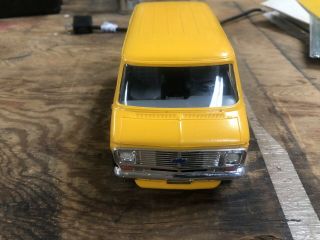 Revell 1/25 1977 Chevy Van NEAR COMPLETE BUILD RARE COMPLETE W/BOX 4