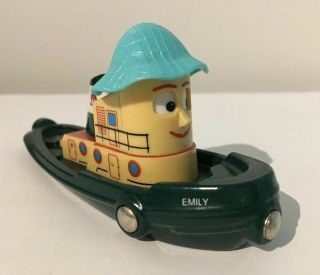 Brio Wooden Railway: 32712 Theodore Tugboat Emily Tug Boat,  Magnets,  Moving Eyes