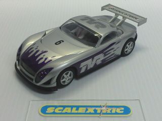 Scalextric Hornby 2001 Tvr Speed 12 Silver C2357  Lights