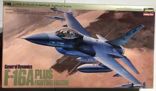 Hasegawa General Dynamics F - 16a Plus Fighting Falcon 1/48 Open ‘sullys Hobbies’