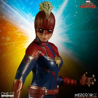 January PRE - ORDER Mezco Toyz One:12 Collective Captain Marvel 3