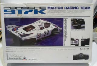 1:24 Union Model Racing Car Kit Porsche 917k Martini Racing Team Mc15