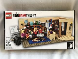 Lego Ideas Set 21302 The Big Bang Theory Building Kit Box Minifigures