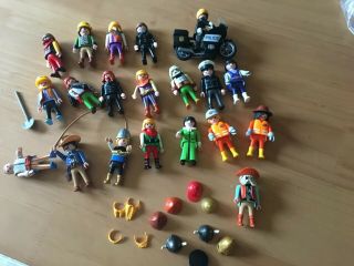 Play Mobil Figures People Children Kids Toys