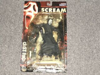 Mcfarlane Movie Maniacs 2 Scream Ghost Face Action Figure Nib