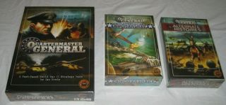 Quartermaster General Ww2,  Two Expansions - In Shrink -