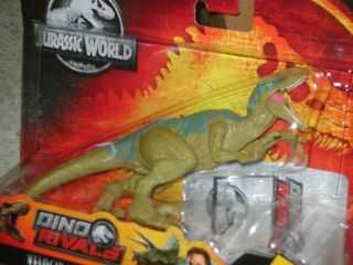 2019 Jurassic World Velociraptor Echo Attack Pack Dino Rivals (rare) Dinosaur